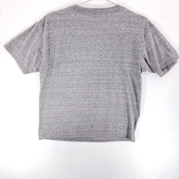 Carolina Panthers T Shirt Boys Extra Large Heather Gray NFL Team Apparel Tee - Picture 4 of 5